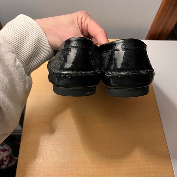 Coach New York Black Women's Signature C Pattern Loafer Flats 9.5B - Picture 9 of 9